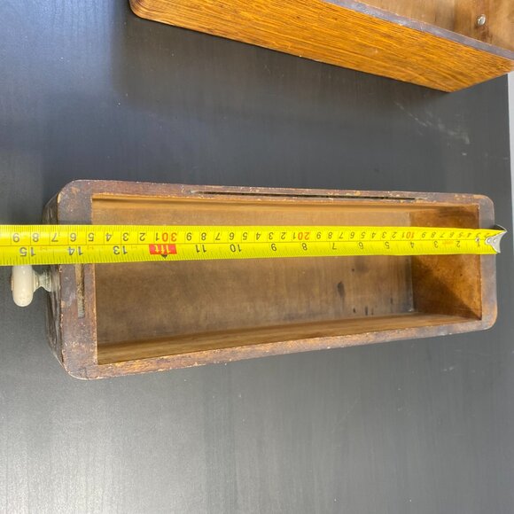 Vintage Sewing Machine Drawers, ONE Drawer, Wooden Seamstress Storage, Notions C - Picture 5 of 9